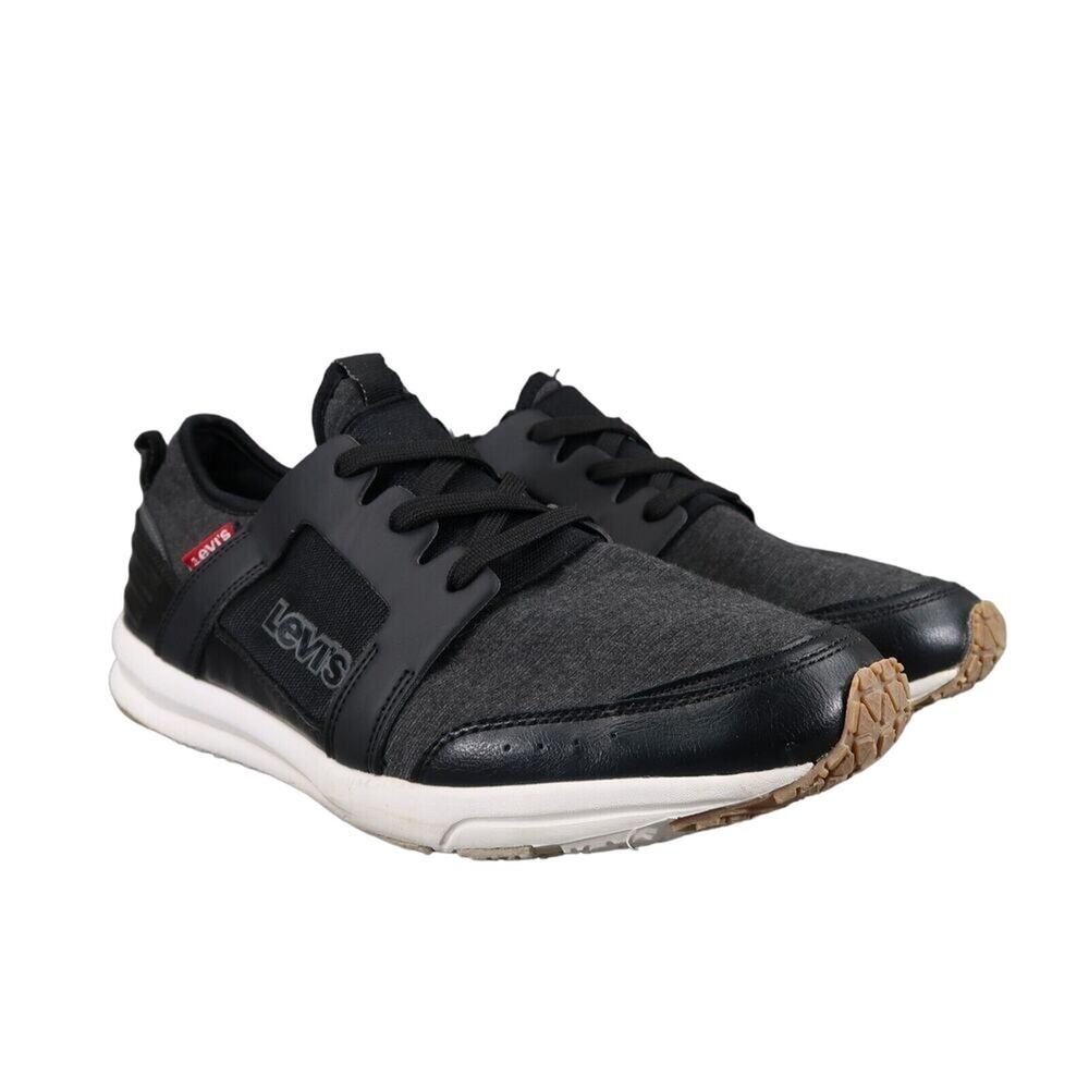 Levis Shoes Mens 13 Sneakers Lifestyle Athletic Casual Comfort Active Black Logo